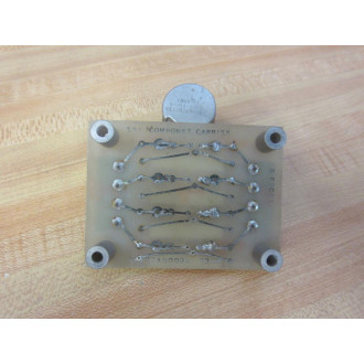ESI B 82011 CC4 Component Carrier B82011 WPotentiometer + 4 Resistors - Used