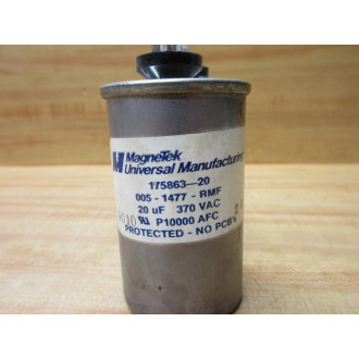 Magnetek 175863-20 Capacitor 20µF 370VAC 17586320 - Used
