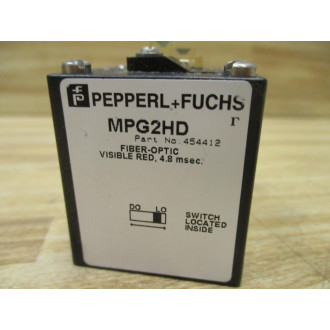 Pepperl + Fuchs MPG2HD Photoelectric Sensor Head 454412
