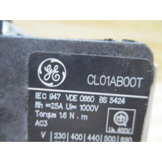General Electric CL01AB00T LB1AJ Contactor CL01AB00T - Used
