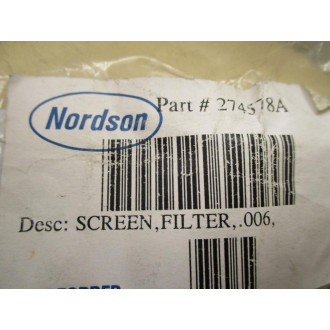 Nordson 274578A Filter Screen (Pack of 6)