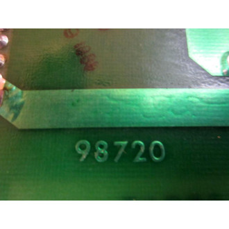 Moog 98720 CNC Vertical Machine Board H98723 - Used