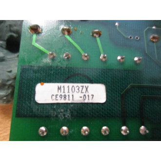 Yokogawa M1103ZX-03 2-Pc Circuit Board Assy M1103ZY-02 - Used