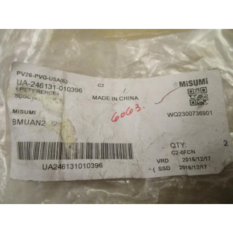 Misumi BMUAN2-22 Manifold Block BMUAN222 (Pack of 2)
