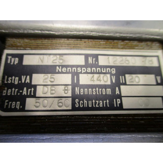 Schumacher 12260 78 Transformer NT25 - Used