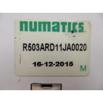 Numatics R503ARD11JA0020 Pneumatic Regulator W Sandwich Regulators - Used