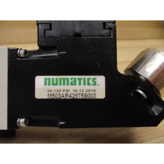 Numatics R503ARD11JA0020 Pneumatic Regulator W Sandwich Regulators - Used