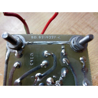 B219327 Non-Blocking Oscillator Det.2-Bd Assy B951021 - Used