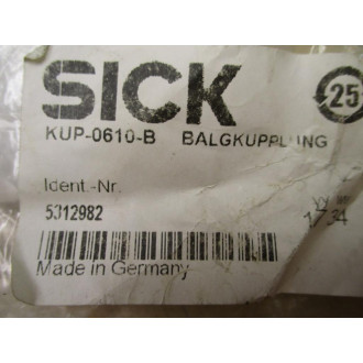 Sick KUP-0610-B Shaft Coupling 5312982