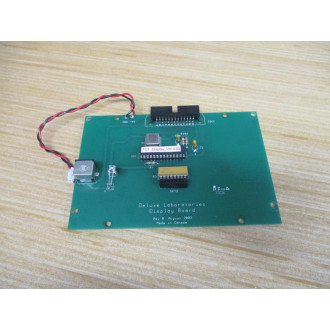 Deluxe Laboratories Rev B Display Board - Used