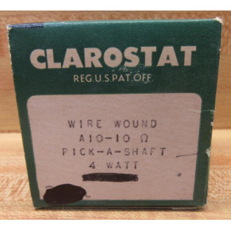 Clarostat A10-10 Potentiometer A1010
