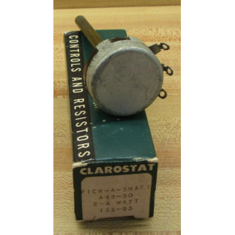 Clarostat A43-30 Potentiometer A4330