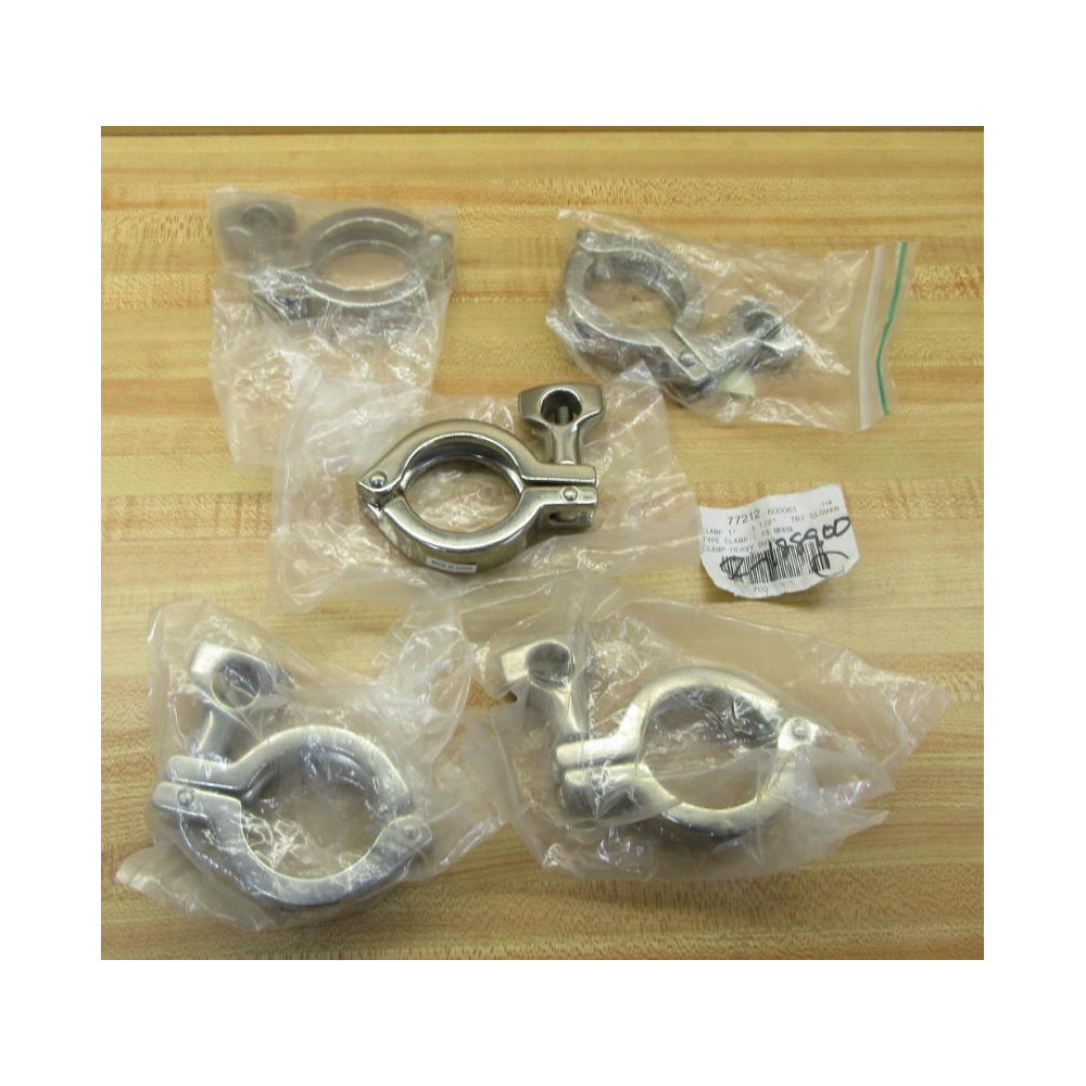 Tri-Clover 77212 Heavy Duty Clamp (Pack of 5) - New No Box
