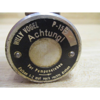 Willy Vogel P-156 Valve P156 - Used