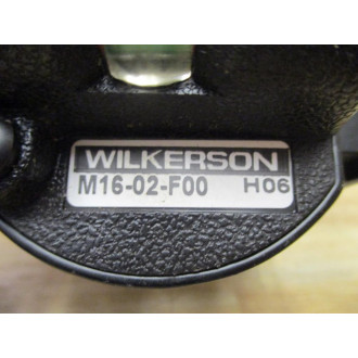 Wilkerson M16-02-F00 Coalescing Filter M1602F00 Top Only - New No Box
