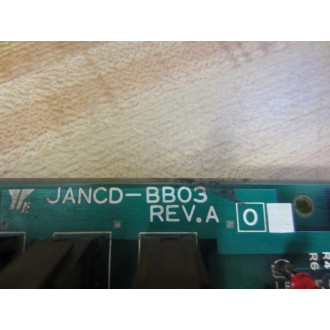 Yaskawa Electric JANCD-BB03 ERC Backplane  JANCDBB03 - Used