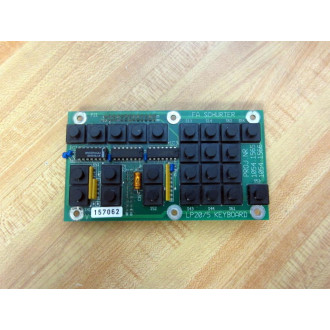 Schurter 1054:1565 LP205 Keyboard 1054:1566 - Used
