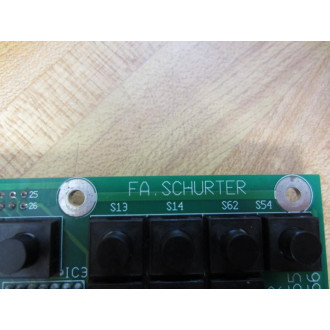 Schurter 1054:1565 LP205 Keyboard 1054:1566 - Used