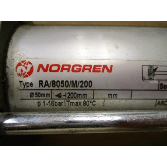 Norgren RA8050M200 Cylinder RA8050M200 - Used