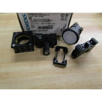 Siemens 3SB3 245-0AA61 White 3SB32450AA61