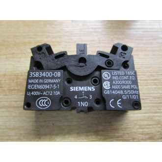 Siemens 3SB3 245-0AA61 White 3SB32450AA61