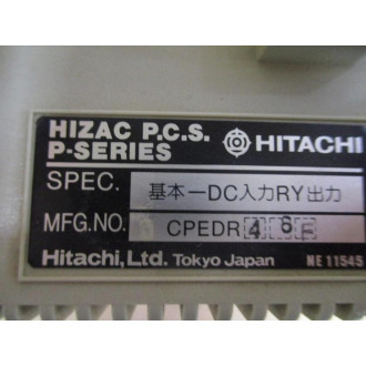 Hitachi CPEDR46F Hizac P-250E Controller Cracked Side Mounts - Used
