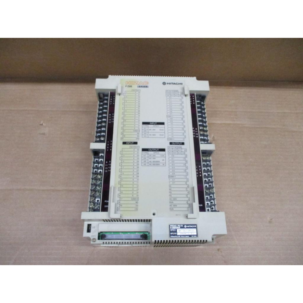 Hitachi CPEDR47G Hizac P-250E Controller Cracked Mounting - Used