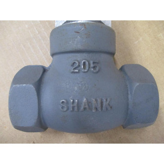 Shank 205 Hand Valve - New No Box
