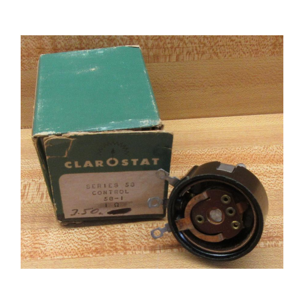 Clarostat 58-1 Potentiometer 581 WO Cover