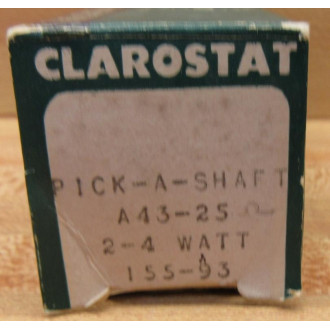 Clarostat A43-25 Potentiometer A4325