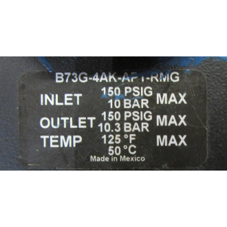 Norgren B73G-4AK-AP1-RMG Excelon Filter Regulator - Used