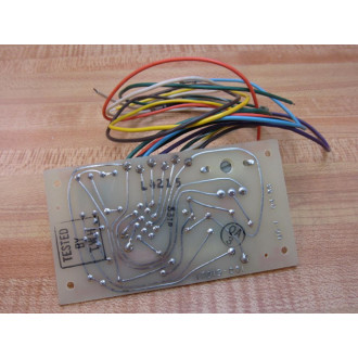 17019-001 Circuit Board 17019001 WRelay - Used