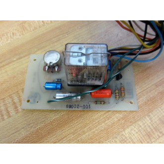 17019-001 Circuit Board 17019001 WRelay - Used