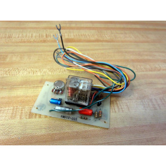 17019-001 Circuit Board 17019001 WRelay - Used