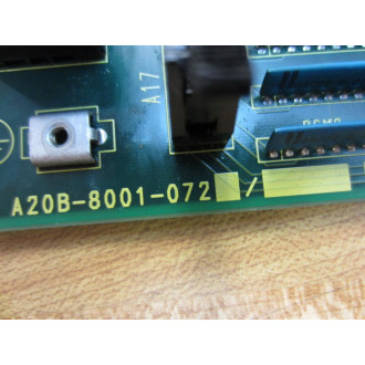 Fanuc A20B-8001-072 IO Panel PCB PARTS ONLY - Parts Only