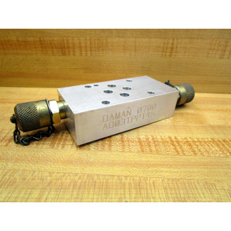 Daman AD03TPPT4S Valve 0700 - Used