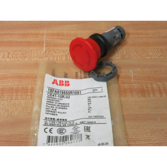 ABB 1SFA619550R1051 E-Stop Button CE4T-10R-02