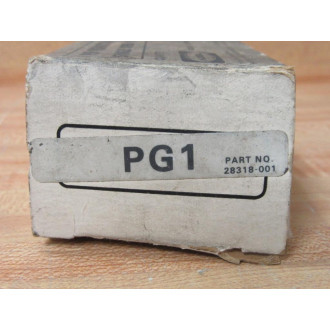 Hubbell 28318-001 PBP Pushbutton Insert PG1 28318001