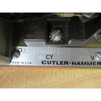 Cutler Hammer 13535H111-1 Transistor Relay 13535H1111