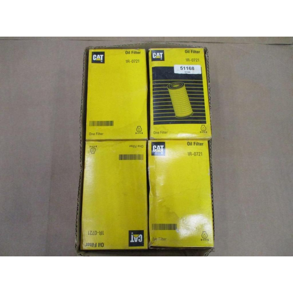 CAT 1R-0721 Oil Filter 1R0721 (Pack of 3)