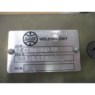 Savair SE-605-05-12 Welding Unit SE6050512 - Used