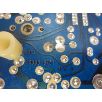 Sola 9-5762 Circuit Board 95762 - Used