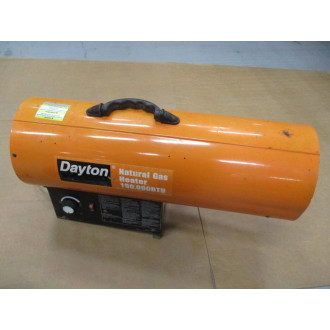 Dayton 3VE56C Natural Gas Torpedo Heater - Used