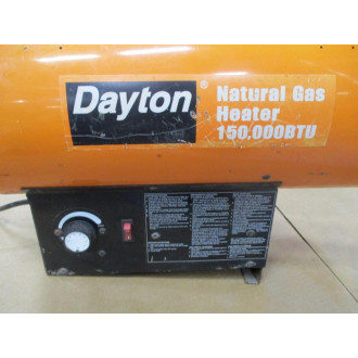 Dayton 3VE56C Natural Gas Torpedo Heater - Used