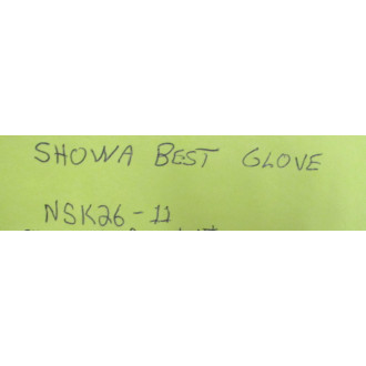 Showa Best Glove NSK26-11 Chemical Resistant Gloves NSK2611 (Pack of 5) - New No Box