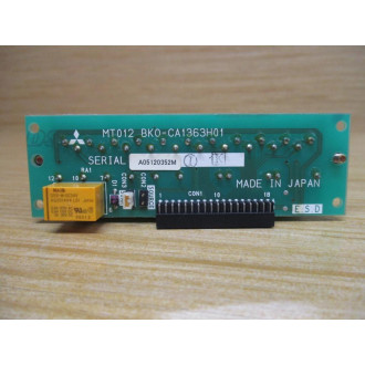 Mitsubishi MT012 BKO-CA1363H01 Circuit Board BK0-CA1363H01 - Used