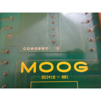 Moog B94101-103 Backplane Card Rack B53418-001 - Used