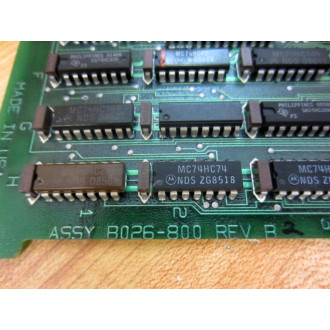 Gould B026-800 Circuit Board B026800 - Used