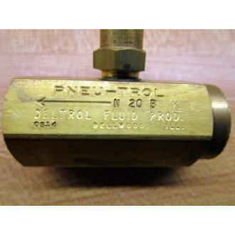 Deltrol Fluid Products N 20 B K Flow Control Valve N20BK (Pack of 2) - New No Box