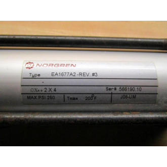 Norgen EA1677A2-REV 3 Cylinder EA1677A2REV3 - Used